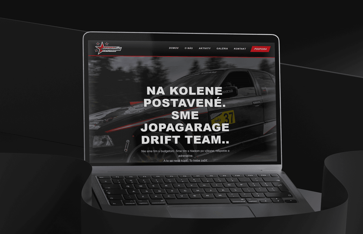 Responzívny web pre Občianske združenie